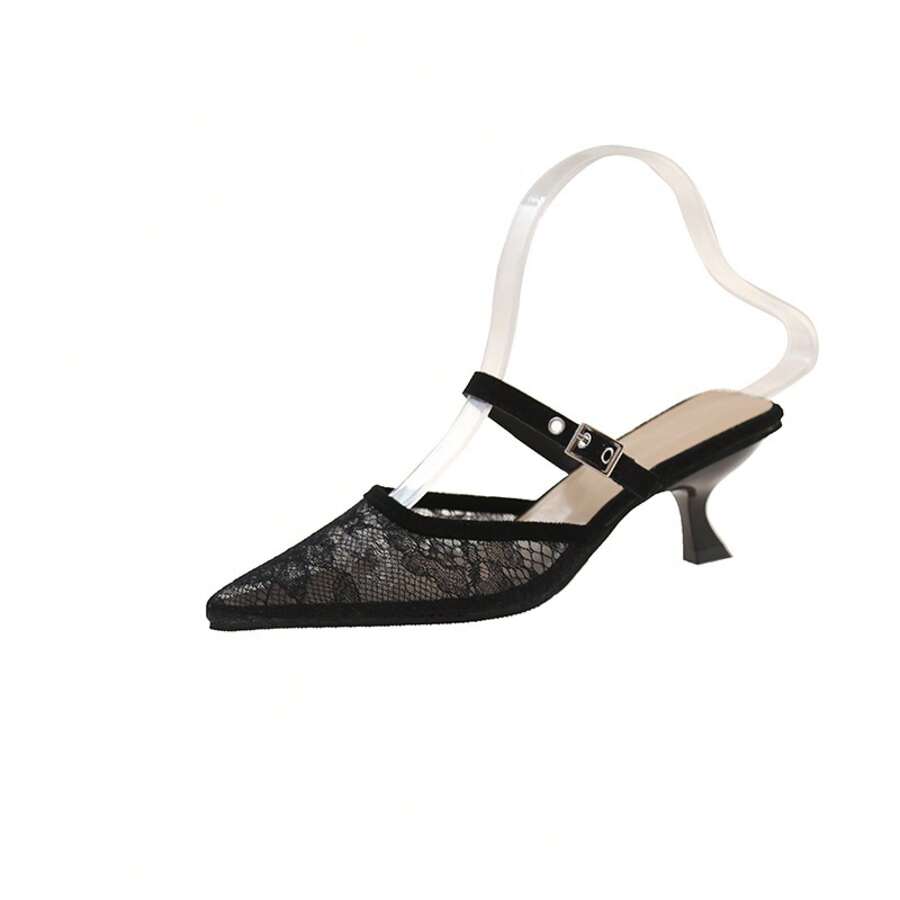 Women Pumps - 黑色 - 查看 1