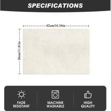 2/4/6 pièces Sets de table personnalisés imprimés (matériau en lin), conçus selon votre style préféré. Peuvent protéger la table à manger des taches d'aliments et des rayures. Convient pour la vie quotidienne, les rassemblements familiaux, les anniversaires, Noël, Pâques, Halloween, les anniversaires