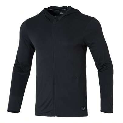 Under Armour Men's UA M Expanse UPF Hooded FZ Jacket/Outerwear, Outdoor Loose Fit Sportswear, Casual Comfortable Daily Wear, 1390052-016