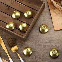 Set Of 40 Gold Floating Unscented Candles Perfect For Weddings Parties Spa Bathtub And More! - Gold - View 7