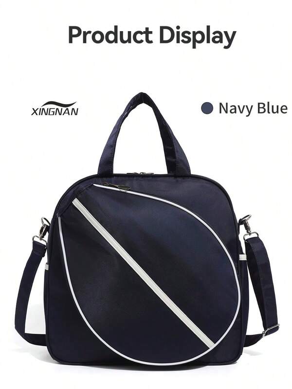 XINGNAN 1 pieza Bolsa de bádminton elegante, Bolso de hombro para hombres/mujeres, Bolsa para raquetas para adultos, Bolso cruzado de gran capacidad para tenis Nuevo 2025