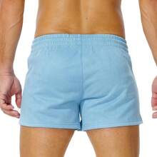 Shorts de entrenamiento para hombres con tiro de 3 pulgadas - Lago azul - Ver 9
