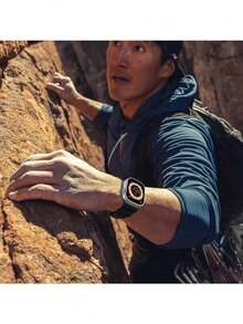 chinbersky 1 条装耐用尼龙 Apple Ultra 2 表带 49 毫米，兼容 Apple 46 毫米、45 毫米、44 毫米、42 毫米，适用于 Ultra/Ultra 2 和系列 10/9/8/7/6/5/4/3/SE，编织设计运动环带