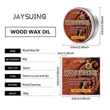 Lucidante per mobili in legno di palissandro, cera per la cura dei mobili in legno, manutenzione e pulizia dei mobili