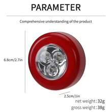 5 pezzi di faretti LED autoadesivi, fascio regolabile a 120°, luce sensore per pensili/armadi, a batteria (batterie non incluse), illuminazione senza fili per corridoio e scale