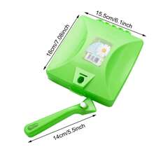 1pc Reusable Lint Roller Brush For Pet Hair Removal - Ideal For Carpets, Bedding & Clothing, 4-Roll, Cleaning Brush