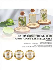 10/30/100ml Lemongrass Essential Oil, MAYJAM 1 Bottle Premium Lemongrass Essential Oil, Suitable For Aromatherapy Diffuser, Humidifier, Candle And Soap Making, Pure Essential Oil, Suitable For Home Aromatherapy Diffuser, DIY Fragrance, Long-Lasting Fragrance - Citronella - View 9