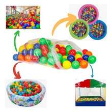 Colorful Children's Pool Balls, , Wrinkle-Free - 25個球 - 查看 3