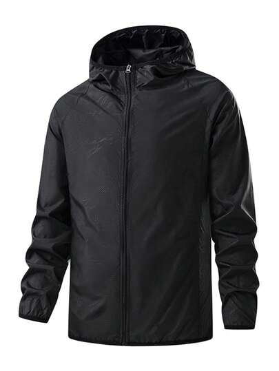 Chaquetas senderismo negro L impermeables cortavientos acampar escalada lluvia ropa Unisex deporte Abrigo Outdoor Transpirable Deportivo Viaje Montaña Camping Ropa Resistente Al Agua Hombre Mujer