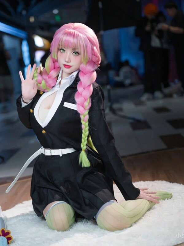 1 pieza Disfraz de Halloween Ganyumede/Komaeda/Sakura/Nikaido, conjunto de ropa de cosplay de temática de anime y juego