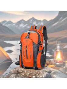 20L Large Bag Waterproof Backpack Camping Hiking Walking Outdoor Travel Rucksack - Orange - View 2