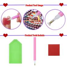 1 Conjunto Kit de Pintura de Diamante DIY - Caderno de Couro Falso Preto, Material Artesanal para Casa, Escritório e Escola, Presente Perfeito para Volta às Aulas ou Acessório de Mesa Criativo, Presente Ideal para Artesãos | Artesanato Feito à Mão Exclusivo