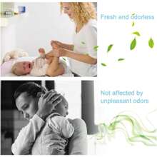 6pcs - Diaper Disposal Bags Drawstring Closure Pe Material For Diaper Pail Use Simplifies Disposal For Busy Parents Compatible Various Pails