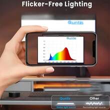 1pc New Dual Light Source Screen Lamp, Display Monitor Hanging Light, Office & Gaming Atmosphere Desk Lamp, Computer Screen Hanging Light, Computer Desk Lamp - Dual Light Source - View 6