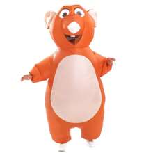 Adult Inflatable Mouse Costume, Suitable For Role-Playing Parties, Full Body Inflatable Mouse Costume, Halloween Party Outfit