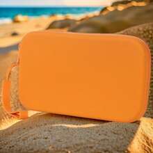 14 colores disponibles, bolsa de cosméticos de silicona lavable de gran capacidad, bolsa de playa, organizador de maquillaje, clutch de playa