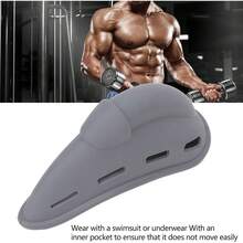 Cubierta de la Bolsa de Bulto para Hombres, Forma Estéreo Transpirable Silicona Circuncisión Copa Protectora Hombres Bully Bouch Taza Cubierta de Prepucio para Hombres - 1 - Ver 7