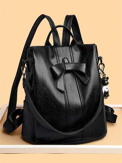 NEW Anti Theft Backpack Purses High Quality Soft Leather Female Vintage Bag School Bags Travel Bagpack Ladies Bookbag Rucksack 2026