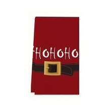 A 2pcs Set Of Christmas Themed Towels Designed With A Simple Christmas Tree And Candy Pattern Print, Machine Washable, Heat-Resistant, Absorbent And Reusable, Suitable For Room Decoration, Kitchen And Bathroom Towels, Party Decoration, Home Decoration, And Ideal Christmas Gift. - Multicolor - View 15