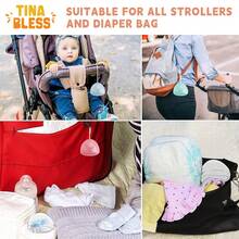 Tinabless 4pcs Pacifier Cases, Pacifier Storage Boxes, Travel Pacifier Holders - Clear - View 3