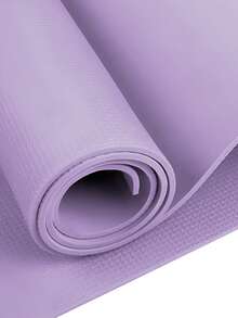 1pc 173*61*0.3/0.4/0.6cm Foldable EVA Yoga Mat, Non-Slip Shock-Absorbing, Suitable For Skipping Rope, Women's Fitness And Home Workout, Also Can Be Used As Sports Mat, Gymnastics Mat, Exercise Mat - Purple - View 8
