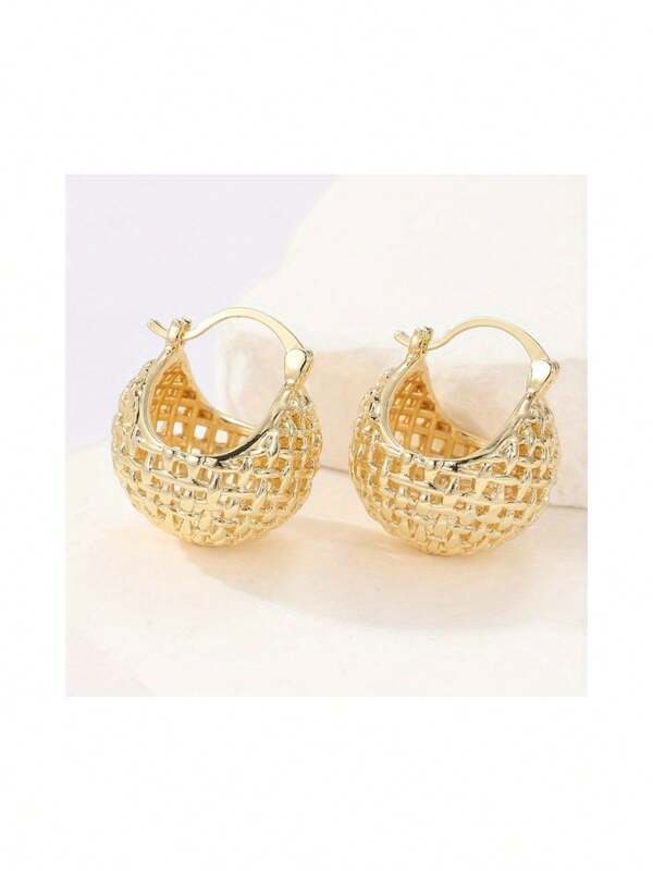 2 Pairs Elegant 925 Sterling Silver Woven Ball Earrings - Minimalist Style, Lightweight, Hypoallergenic, Classic Fashion, Suitable For Daily Wear
