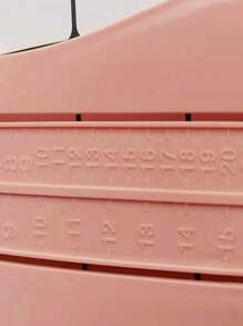 Herramienta de medición de pies para niños: un dispositivo simple y preciso para medir la longitud del pie de los niños. Disponible en rosa y azul, ayuda a los padres a encontrar el tamaño de zapato adecuado para los niños en crecimiento de manera fácil, facilitando las compras de zapatos para los talla grande pequeños.