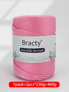 2 Pcs High-Quality Chunky Hollow Yarn - Soft, Durable And Breathable, Suitable For DIY Crochet, Knitting And Sewing Projects - Multifunction Craft Yarn In Various Colors, Total Weight 16.23oz (460g) - Multicolor - View 18