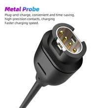 USB Type C 充电线适用于 Garmin Fenix 7/6/5/5X Venu 2/Sq2/3/3s 手表充电器