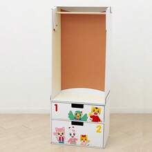 Kids Hair Accessories Organizer - 棕色 - 查看 2