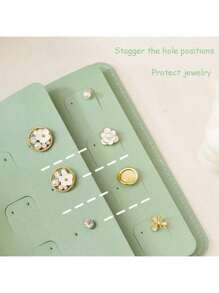 Foldable Jewelry Storage Bags And Clutch Bags, Practical Travel Jewelry Organizing And Carrying Bags, Earrings, Necklaces, Rings, Jewelry Bags, Jewelry Roll Bags, Cosmetic Bags, Waterproof Travel Jewelry Bags, Portable Jewelry Storage, Necessary Travel Accessories And Suitable For School Use Travel Essentials Travel Bag Vacation Holiday Back To School School Stuff Jewellery Box Jewelry Organizer
