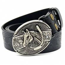 Men's Leather Belt Outdoor Multifunctional Belt With Knife Suitable For Men's Gift - ShuangqiangCA - View 2