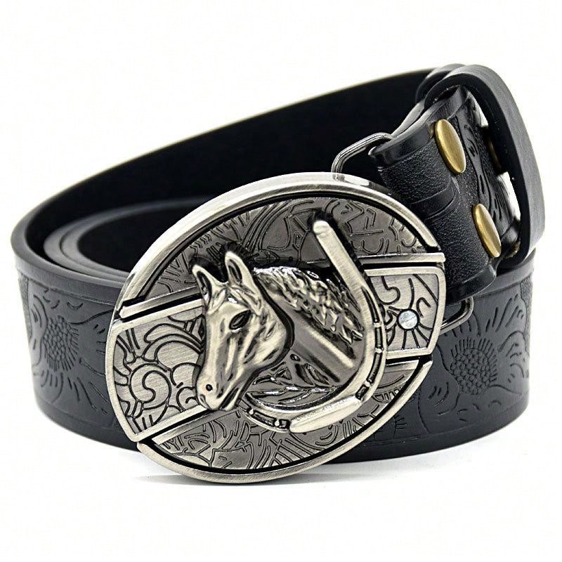 Men's Leather Belt Outdoor Multifunctional Belt With Knife Suitable For Men's Gift - MatouBK - View 1