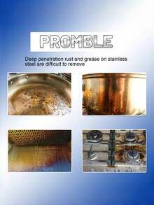 JAYSUING JAYSUING; 100G;Oven And CookwareCleaning Paste; Kitchen Specific; Stainless Steel Cleaning Paste; The Effect Is Quick; Clean The Black Dirt And Stains On The Bottom Of The Pot; Rust Polishing And Descaling Paste