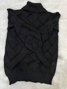 Women Sweaters - Black - View 2
