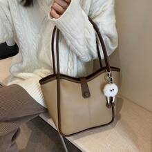 Women Tote Bags - 棕色 - 查看 11