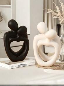 Creative Modern Abstract Nordic Style Heart-Shaped Decorative Ornament, Suitable For Decorating Desks, Bedside Tables, Living Rooms, Wine Cabinets, Also Makes A Great Gift For Partners, Girlfriends On Holidays And Anniversaries