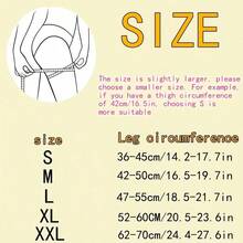 Unisex Anti-Bein-Reibungs-Kompressions-Beinmanschetten für Fitness und Bodybuilding, atmungsaktiv, feuchtigkeitsableitend