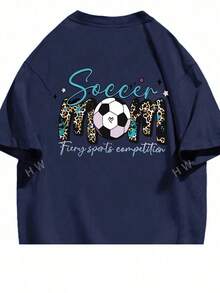 Women T-Shirts - 藏蓝色 - 查看 2