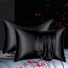 4 Pieces Of 100% Mulberry Silk Pillowcases, Silk Pillowcases, Suitable For Hair And Skin, Silk And Soft Bed Pillowcases, With Invisible Zipper, For Ladies And Men