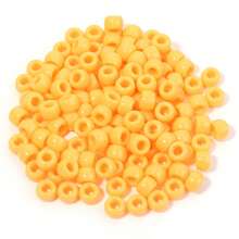 200 buc/pachet mărgele acrilice multicolore cu orificiu mare, 6x9mm, potrivite pentru realizarea de bijuterii DIY lucrate manual, decorațiuni artizanale: brățări, coliere, cercei, accesorii de păr, decorațiuni pentru încălțăminte, ornamente pentru îmbrăcăminte