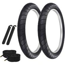 Pair Of Bicycle TIRE Fat Bike BMX/Electric Slick Clincher TIRE In 24 X 4.1/4 Black/Black SIDEWALL(2) Tires W/Tubes  TIRE LEVERS P1077