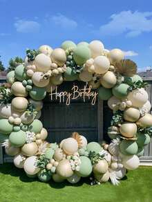 Khung cột bóng bay tròn 200cm với 40 giá đỡ, Khung vòm bóng bay tròn, Giá đỡ bóng bay trang trí tiệc cưới sinh nhật - trắng - Xem 4