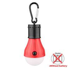 便携式露营灯迷你LED灯泡应急灯3种照明模式户外夜间工作灯帐篷挂灯带挂钩 - 彩色 - 查看 12