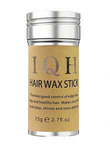 Set da 4 pezzi di pettini e cera per capelli, 1 pezzo di barretta di cera per capelli non unta per styling, pomata forte che rende i capelli ordinati e puliti, 1 pezzo di pennello per bordi per mantenere i bordi dei capelli lisci, 1 pezzo di pettine per acconciare i capelli lisci, controllo dei baby hair e domare le doppie punte