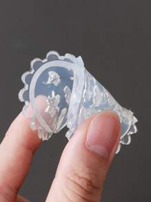 1 pieza Molde de silicona con relieve 5D en forma de hoja de arce y hoja de ginkgo, plantilla de uñas con hojas de otoño lindas, herramienta de moldes para uñas, suministros de uñas, herramientas de uñas, herramientas de arte de uñas, de vuelta a la escuela, uñas, herramientas de uñas para uñas postizas