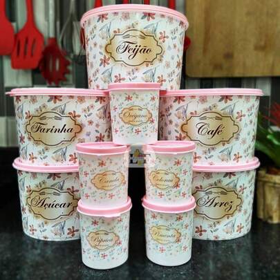 kit 10 peças de mantimentos