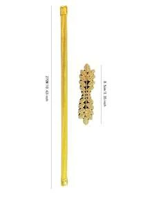 Alloy Metal Spring Curtain Clips, High-End Curtain Tiebacks, Metal Texture Home Decor - Multicolor - View 10