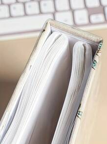 One/100 Pages Photo Album, Red Heart Insert Memorial Photo Album Book, Memory Book For Family, Friends And Couples, Home Decoration, 6x6 Inches, Home Furnishings