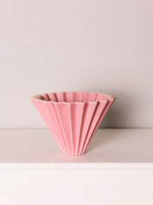 1 Reusable Ceramic Coffee Filter, Multi-Colour Options, Easy To Clean, Origami Style Filters Quickly, Suitable For Use At Home And In The Office